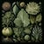 Set of 15 - 90' X 54' Evergreen Organic Modern Gallery Wall Installation Botanical Prints - Dark Green, Unframed For Sale - Image 11 of 17