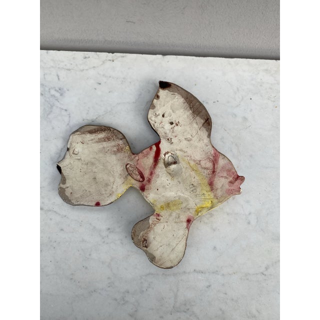 French French Majolica Wall Fish Cote D’Azur Circa 1970 For Sale - Image 3 of 4