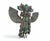 This spectacular statement piece was handcrafted by the highly acclaimed Lakota/Sioux artist Michael Little Elk. Known for...