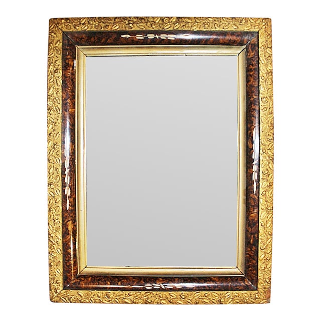 Antique American Gilt Mirror For Sale