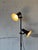 Black Metal Dual Shade Floor Lamp Mid-Century Modern 1970s For Sale - Image 9 of 10