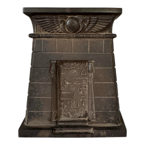 1920s Egyptian Revival Cast Iron Bradley & Hubbard Bookend