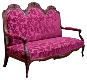 Antique Mahogany Liberty Sofa
