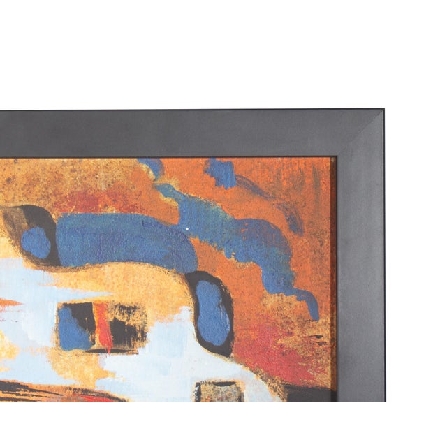 Mid 20th Century Abstract Oil on Board Painting by George Coggeshall For Sale - Image 5 of 9