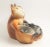 Mid-Century Modern 1957 Kitschy California Pottery Fine Enterprises Squirrel Keep All Desk Caddy For Sale - Image 3 of 6