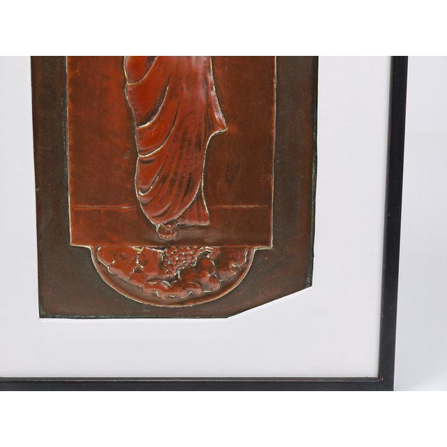 Vienna Secession Art Nouveau Relief Panels by Georg Klimt, Vienna, 1900s, Set of 2 For Sale - Image 12 of 18