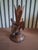 Antique Black Forest Hand-Carved Linden Wood Bird Vase Holders, 1890s, Set of 2 For Sale - Image 10 of 11