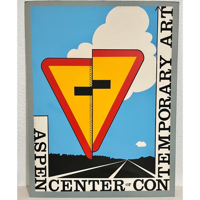 Allan D'Arcangelo (American/New York, 1930-1998), "Aspen Center of Contemporary Art", 1967 silkscreen, hand signed in...