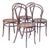 Antique Bentwood and Cane Dining Chairs by Josef Hoffmann, 1900s, Set of 4 For Sale