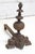 French Pair of Ornate French Bronze Figural Chenets Andirons For Sale - Image 3 of 8