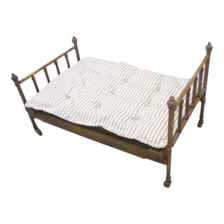 Antique American Doll's Bed For Sale