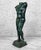 1950s Vintage 16" Italian Grand Tour Style Bronze Verdigris Nude Torso Sculpture For Sale - Image 5 of 10