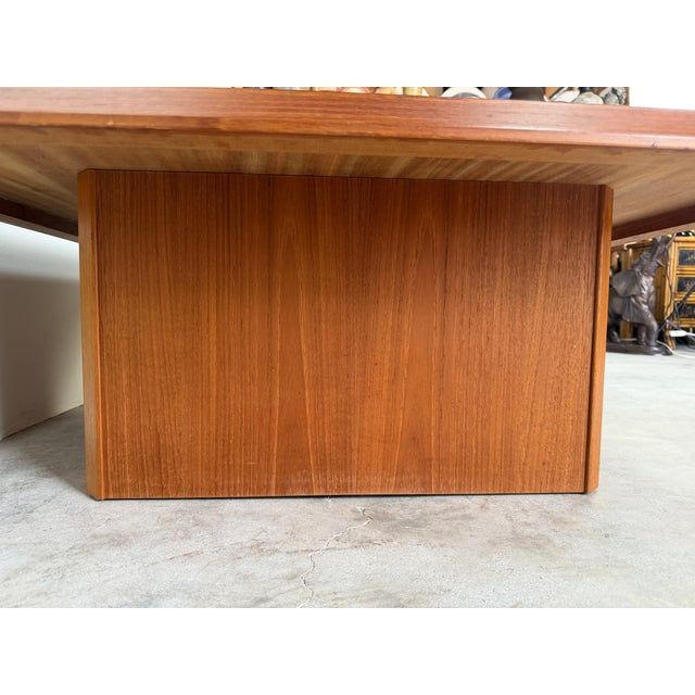 1960's Mid Century Vejle Stole & Møbelfabrik Square Coffee Table For Sale - Image 9 of 18
