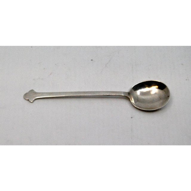 Silver Ice Cream Scoop with Fleur De Lys on the Handle For Sale - Image 5 of 7