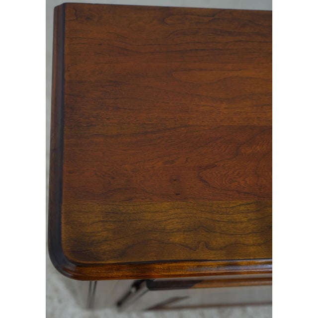 Vintage Cherry 2 Drawer 2 Door Server For Sale - Image 14 of 18