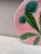 French Country French Majolica Chestnut Leaves Plate Salins, Circa 1880 For Sale - Image 3 of 4