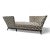 Textile Vintage Geneva Tete-a-Tete Donghia Chaise Lounge Newly Reupholstered For Sale - Image 7 of 7