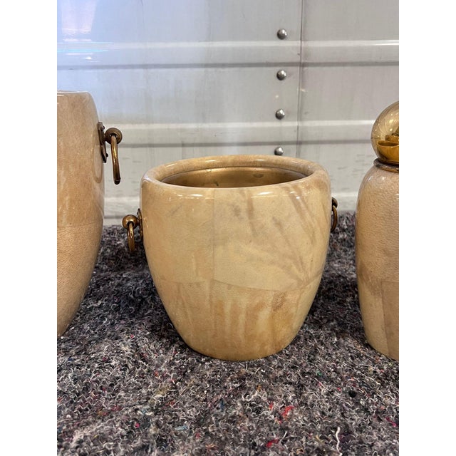 Mid-Century Modern Champagne Holder with Ice Bucket and Shaker, 1960s, Set of 3 For Sale - Image 3 of 10