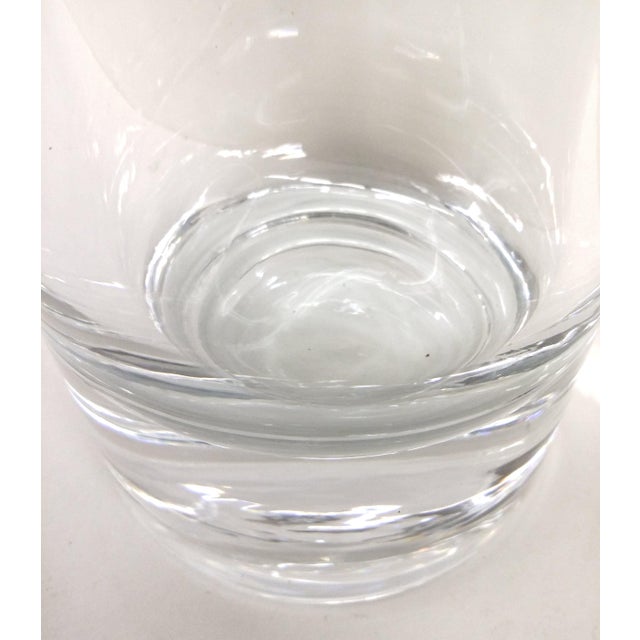 Tall Clear Crystal Pillar Vase Chairish