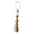 Vintage Mid-Century Modern Gilded Lamp For Sale