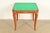 Wood Italian Louis XVI Kingwood Inlaid Marquetry Flip Top Game Table With Four Chairs For Sale - Image 7 of 15