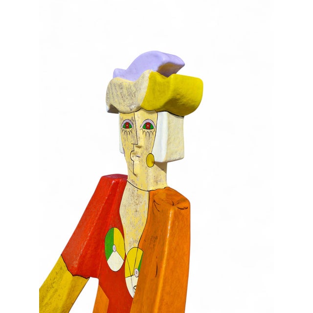 Sculptural Chair and Table by Ludo Huys, 1990s, Set of 2 For Sale - Image 13 of 17