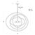Metal Regina Andrew Sail Chandelier For Sale - Image 7 of 8