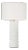 Regina Andrew Nabu Metal Column Table Lamp (White) For Sale