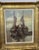 This beautiful Vintage French signed painting presents a striking coastal scene featuring boats gathered along the...