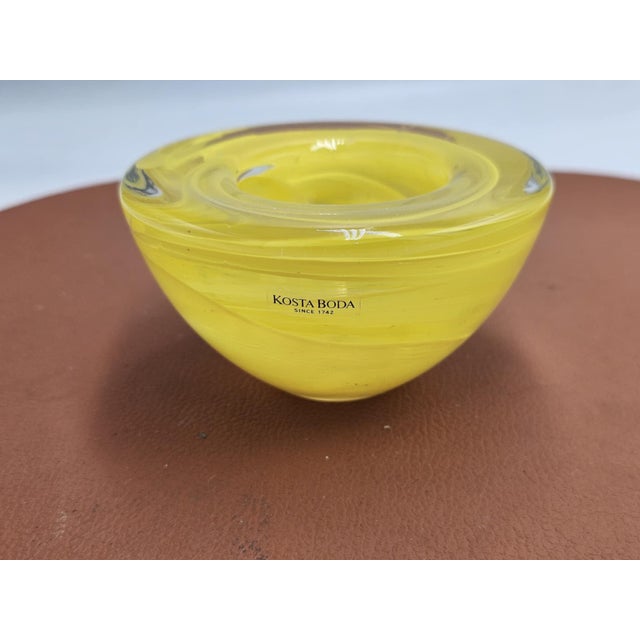 1960s Glass Candlestick by Anna Ehrner, 1960s For Sale - Image 5 of 5