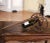 Early 20th Century Early 20th Century French Oak and Iron Wine Bottle Carrier Trolley For Sale - Image 5 of 9