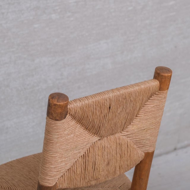 Bauche No.19 Model ed. BCB Chairs from Charlotte Perriand, 1940s, Set of 4 For Sale - Image 11 of 13