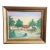 Vintage “Home” Original Signed Oil Painting For Sale