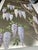 Not Yet Made - Made To Order Single Hand Painted Silver Leaf Chinoiserie Wallpaper Panel, Wisteria Floral Mural, Custom Size Available For Sale - Image 5 of 6
