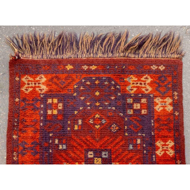 Traditional Persian Hamadan Runner, 4' 9" X 1' 3" For Sale - Image 3 of 8