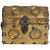 Metal Arts & Crafts Studded Brass Box For Sale - Image 7 of 7