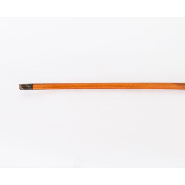 Antique Walking Stick Cane in 18k Gold, 1800s For Sale - Image 9 of 11