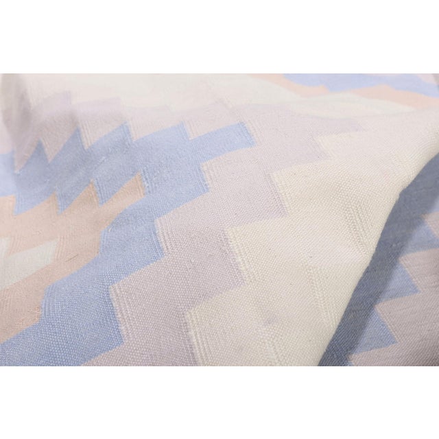 Vintage Indian Dhurrie Rug, 11'10 X 17'07 For Sale In Dallas - Image 6 of 10