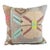 Turkish Hemp Pillow Cushion Natural Mint Green Brown Pillow Cushion Cover 24"x24" For Sale