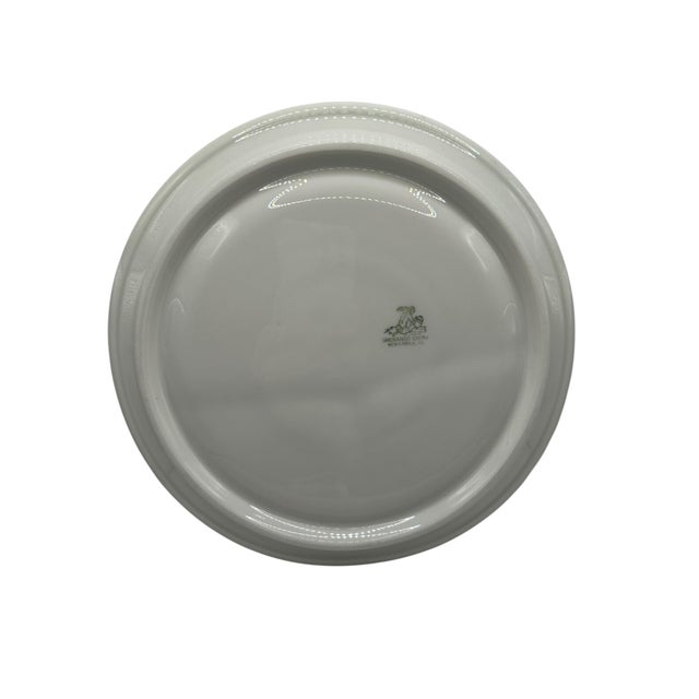 Vintage Shenago Blue Willow China Divided Ceramic Plate For Sale - Image 12 of 12