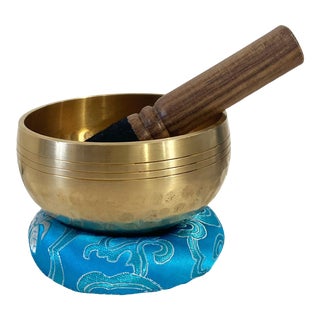 Chakra Healing Nepalese Singing Bowl 3.5" Diameter For Sale