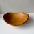 Wood Artisan-Made Oval Cherry Wood Bowl Hand Turned Live Edge Signed Andrew Pearce Rustic Sculptural Decor For Sale - Image 7 of 11