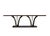 Contemporary Arcadia Contemporary Macassar Ebony Dining Table For Sale - Image 3 of 5