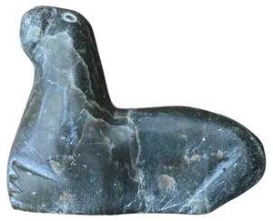 Antique Inuit Soapstone Sculpture