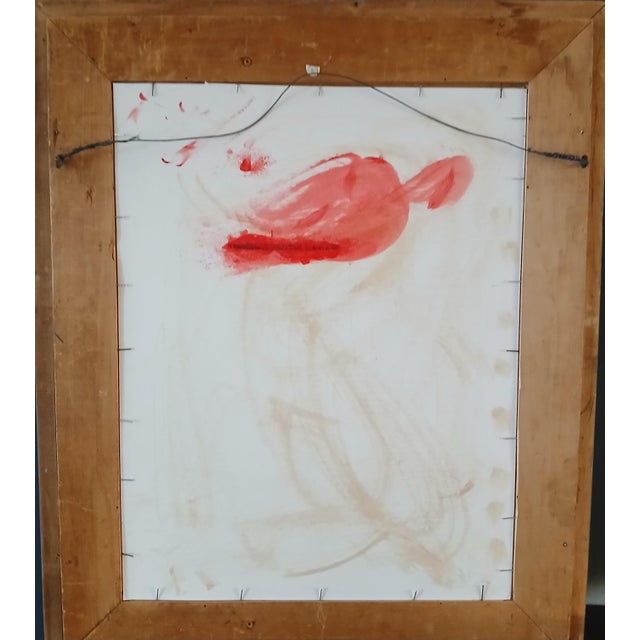 Early 20th Century Abraham Walkowitz "Isadora Duncan Dancing" Watercolor on Paper C. 1915-27 For Sale - Image 5 of 5