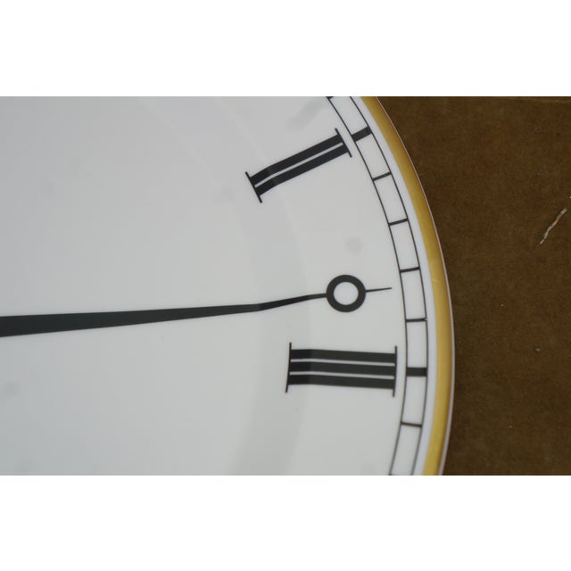 1980s 1980s Ralph Lauren Wedgwood Pocket Watch Clock Charger Serving Plate 13" For Sale - Image 5 of 10