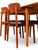 Chairs in Teak and Black Leather by Harry Østergaard for Randers Møbelfabrik, 1960s, Set of 4 For Sale - Image 15 of 17