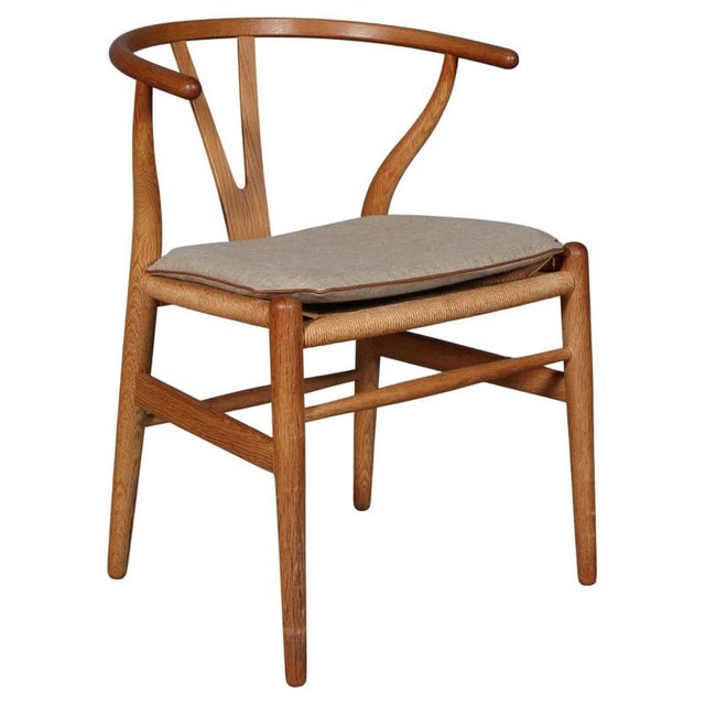 Cushion for Wishbone Chair by Hans J. Wegner For Sale - Image 6 of 6