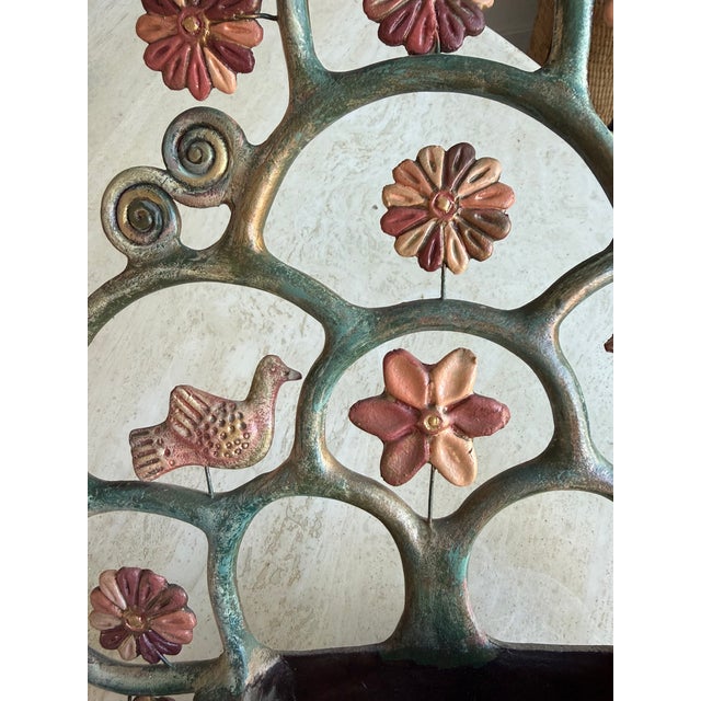 Mexican Tree of Life Large Wall Pocket Sculpture For Sale - Image 4 of 8