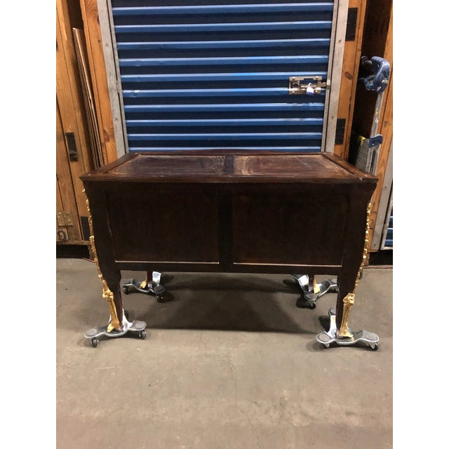 Louis XV Style Gilt-Bronze Mounted Parquetry Commode For Sale In New York - Image 6 of 14